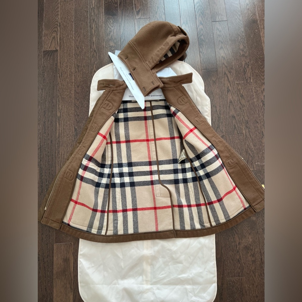 Authentic Burberry Brit 100% wool coat US 4 - Picture 6 of 16